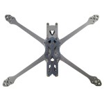 Commercio all'ingrosso da 7 pollici 315mm in fibra di carbonio Quadcopter Kit telaio da 5.5mm per l'apice FPV Freestyle RC modelli di Drone da corsa